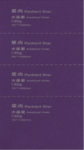130G Radiant Star Amethyst Vio